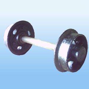 1T、1.5T礦車(chē)輪對(duì)